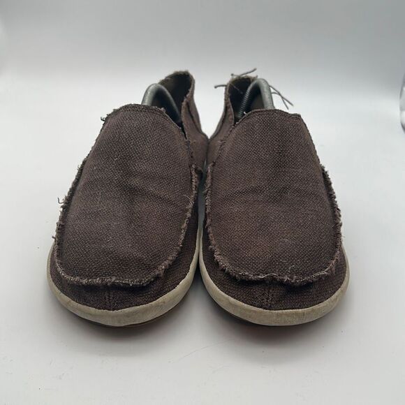 SANUK MEN ROUNDER‎ HOBO HEMP BROWN SIDEWALK SURFER SHOE US 9 - Picture 3 of 4